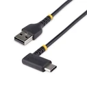 Καλώδιο USB StarTech 3ft (1m) Right Angle, Fast Charge USB 2.0 A to Type-C