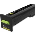 Toner Lexmark YELLOW 82K2UYE 55K PAGES UC F/CX860