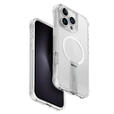 UNIQ Eleva with Vertica Stand Apple iPhone 16 Pro Max lucent clear