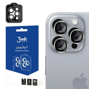 3MK Lens Protection Pro Apple iPhone 16 Pro / 16 Pro Max Titanium Silver