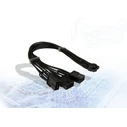 Καλώδιο Inter-Tech GPU-02 (12+4pin) to 3x8pin PCIe, 34cm