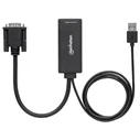 HDMI Converter Manhattan VGA USB White