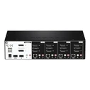 KVM Switch Trendnet 4-port Dual Monitor DisplayPort