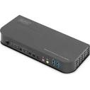 KVM Switch Digitus 2-Port, HDMI 4K, metal housing