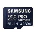 Κάρτα Μνήμης microSD 256GB Samsung SDXC PRO Ulti.(Class10) Adap