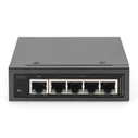 Network Switch Digitus Extender PoE - 5-Port Gigabit Industrial