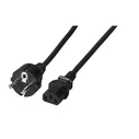Καλώδιο Τροφοδοσίας EFB protection 180°-C13 180°,sw,5,0m,3x1,00mm