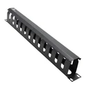 Patch Panel Equip 19" cablemanagement Panel removable rear plate