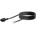 Καλώδιο Τηλεφωνικό Schwaiger DSL RJ12 6P2C -> TAE-F 6P4C 3m Black