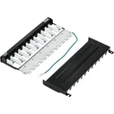 Patch Panel Trendnet 12-Port Cat6a shielded (10" wide)