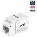 Αντάπτορας Δικτύου Trendnet Keystone-Jacks 50er-Pack Cat6 tool-free 90°