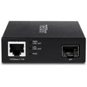 Media Converter Trendnet fiber optic Gigabit PoE PD SFP