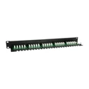 Patch Panel Equip 25x RJ45 Cat3 19" 1HE ISDN Black