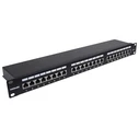 Patch Panel Intellinet 24-Port Cat6a FTP 1HE Black