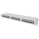 Patch Panel Intellinet 24-Port Cat6a FTP 1HE gray