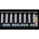 Patch Panel Intellinet 24-Port Cat6a FTP 1HE Black
