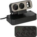 Πολύπριζο Ασφαλείας Brennenstuhl estilo Duplex power strip