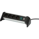 Πολύπριζο Ασφαλείας Brennenstuhl power strip ALU-Office-Line 4-fold 1,8m