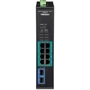 Network Switch Trendnet 10-port Indust. Gbit PoE+ DIN-Rail -20/+65°C