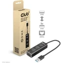 USB Hub Club 3D USB 3.2 Typ A > 3x USB 3.2 Typ A/LAN