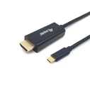 Καλώδιο HDMI Equip USB-C -> HDMI 4K30Hz 2.00m sw