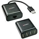 Extender USB Lindy 2.0 Cat5 4 Ports 60m