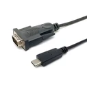 Καλώδιο USB Equip USB-C -> Seriell RS232-DB9 St/St 1.50m sw