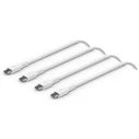Καλώδιο USB Belkin 1x2 braided PVC 2m USB-C/USB-C wh. CAB004bt2MWH2PK