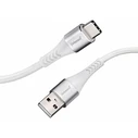 Καλώδιο USB Intenso A315C Nylon 1,5m white USB-A / USB-C 60W