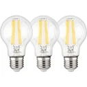 Λάμπα LED Philips E27 3-Pack 75W 2700K Filament
