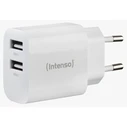 Φορτιστής Πρίζας Intenso W24AA 2x USB-A 24W white