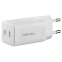 Φορτιστής Πρίζας Intenso W40CC GaN white 2x USB-C 40W