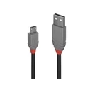 Καλώδιο USB Lindy Anthra Line to Micro-USB Type B - 50 cm