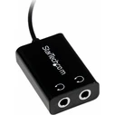 Αντάπτορας 3.5mm StarTech Black Slim - Audio Mini Stereo Y Splitter - (MUY1MFFADP) - 15.23 cm
