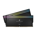 Μνήμη RAM Σταθερού DDR5 32GB Corsair Dominator Titanium RGB kit - 2 x 16 GB - DIMM 288-pin - 6400 MHz / PC5-51200