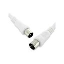 Καλώδιο Κεραίας Powertech CAB-V016, αρσενικό σε θηλυκό, 3m, λευκό