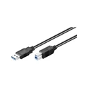 Καλώδιο USB Goobay 3.0 SuperSpeed σε USB Type B 96119, 5m, μαύρο
