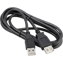Καλώδιο USB Goobay 2.0 σε USB (F) 93601, copper, 5m, μαύρο