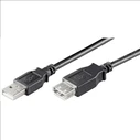 Καλώδιο USB Goobay προέκτασης USB 93600, αρσενικό σε θηλυκό, 3m, μαύρο