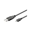 Καλώδιο USB Goobay 2.0 σε Micro USB 93181, 1.5m, μαύρο
