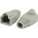 Κάλυμμα Δικτύου Powertech για Βύσμα RJ45 CAB-N091, γκρι, 10τμχ
