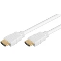 Καλώδιο HDMI Goobay 2.0 με Ethernet 61020, 18Gbps, 4K/60Hz, 2m, λευκό