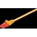 Καλώδιο Δικτύου Goobay 95590, CAT6 U/UTP, CCA, 1.5m, κίτρινο