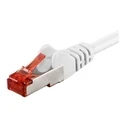 Καλώδιο Δικτύου Goobay 95501, CAT 6 S/FTP (PiMF), CCA, 2m, λευκό