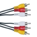 Καλώδιο RCA Powertech 3x RCA σε 3x RCA CAB-R006, 5m, μαύρο