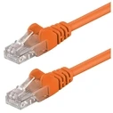 Καλώδιο Δικτύου Goobay 95233, CAT 5e U/UTP, CCA, PVC, 3m, πορτοκαλί