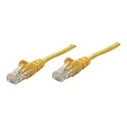 Καλώδιο Δικτύου Goobay 68453, CAT 6 U/UTP, CCA, PVC, 2m, κίτρινο