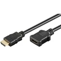 Καλώδιο HDMI Goobay προέκτασης 61310 Ethernet, 4K/60Hz 18Gbps, 3m, μαύρο