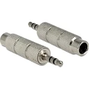 Αντάπτορας Ήχου Delock από 3.5mm σε 6.3mm 65548, μεταλλικός, ασημί