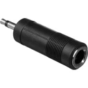 Αντάπτορας Powertech mono 3.5mm σε 6.35mm CAB-J023, μαύρος, 5τμχ
